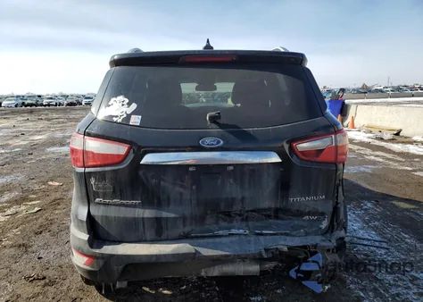 2020 Ford Ecosport Titanium z USA, uszkodzony, nr VIN MAJ6S3KL6LC352764